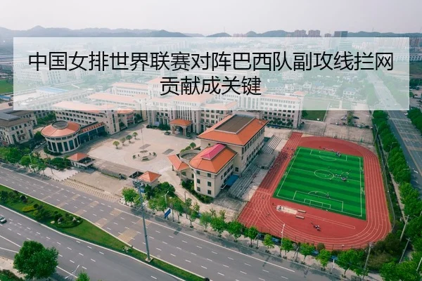 中国女排世界联赛对阵巴西队副攻线拦网贡献成关键